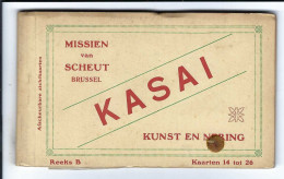 MISSIEN Van SCHEUT  BRUSSEL      KASAI  KUNST EN NERING  Reeks B  Kaarten 14 Tot 26 (port 3,40€) - Missionen