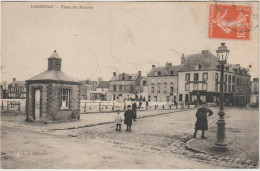 Manche : CARENTAN :  Place Du Marché - Carentan