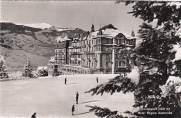 13315-HOTEL REGINA ALPENRUHE-GRINDELWALD(SVIZZERA)-1953-FP - Hotels & Restaurants
