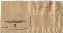 Böhmen Und Mähren Absenderfreistempel Chemisolo Prag1 12.12.44 Geschäftsbrief - Brieven En Documenten