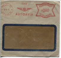 Böhmen Und Mähren Absenderfreistempel Autoavia Prag 30.10.42 - Brieven En Documenten