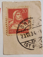 Tellbrustbild - Used Stamps