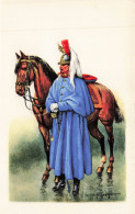 ILLUSTRATEURS - S29281 - Hilpert ? - Militaire - Cent Gardes Sous Officier En Manteau 1860 - Altri & Non Classificati