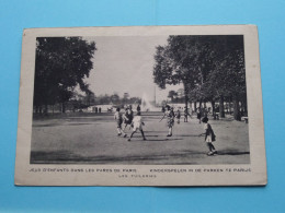 Jeux D'Enfants Dans Les Parcs De PARIS - Les Tuileries ( Edit.: Coll. L'HEMOSTYL-HEPAMOXYL ) 19?? ( Voir SCANS ) ! - Parks, Gärten