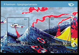 Dänemark Färöer Block 30 Postfrisch #NO877 - Faroe Islands