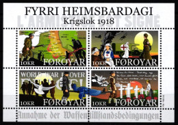 Dänemark Färöer Block 48 Postfrisch #NO908 - Färöer Inseln