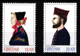 Dänemark Färöer 935-936 Postfrisch #NO910 - Faroe Islands