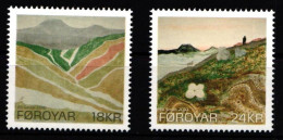 Dänemark Färöer 702-703 Postfrisch #NO928 - Féroé (Iles)