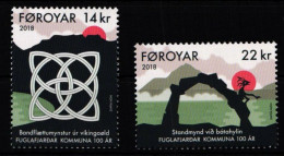 Dänemark Färöer 928-929 Postfrisch #NO912 - Féroé (Iles)