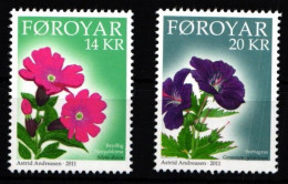 Dänemark Färöer 724-725 Postfrisch #NO937 - Féroé (Iles)