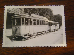 Photographie - Rouen (76) -Tramway - Remorque - Ligne N° 12 Hôtel De Ville Trianon - 1950 - SUP (HY 53) - Rouen