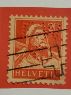 Tellbrustbild E.W Gelocht - Used Stamps