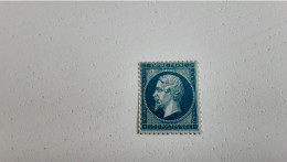 FRANCE TIMBRE  NAPOLÉON III  N°22 NEUF SANS GOMME TRACE DE CHARNIÈRE SANS DÉFAUT - 1862 Napoléon III.