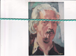Laurens Janda, 1913, 2003. Kunstschilder. Foto Schilderij - Todesanzeige