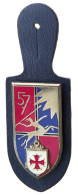 Insigne Du 57ème Régiment D'Artillerie Basé à Bitche (Moselle - France) - Armée De Terre