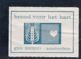 Netherlands Pays Bas Cindarella Brood Voor Het Hart - Agriculture