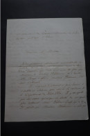 1850 Lettre à Un Ministre Du Général DUFOUR  Genève - Documents Historiques