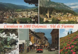 CAVALEZE, VAL DI FIEMME, MULTIVUE COULEUR REF 16888 - Sonstige & Ohne Zuordnung