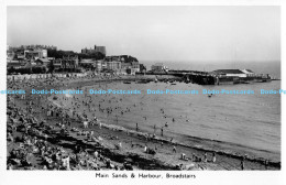 R169171 Main Sands And Harbour. Broadstairs. A. H. And S. Paragon Series. RP - Welt