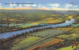 R169174 Birds Eye View Of Pennsylvania. The Mebane Greeting Card - Welt