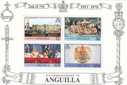 ANGUILLA Block 21,unused - Royalties, Royals