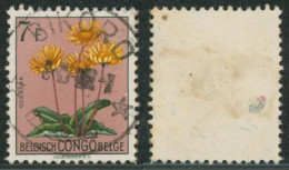 Congo Belge - Fleurs : N°318 Obl Simple Cercle "Bikoro" - Oblitérés