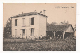 LUNAS   24  DORDOGNE PERIGORD   L'ÉCOLE - Other & Unclassified