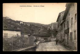 69 - COURZIEU - ENTREE DU VILLAGE - Sonstige & Ohne Zuordnung