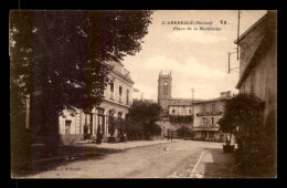 69 - L'ARBRESLE - PLACE DE LA MADELEINE - HOTEL DU MIDI M. BERGERON - GRAND HOTEL - L'Abresle