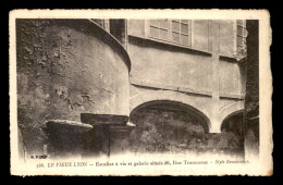 69 - LYON - ANCIEN - GRAVURE - ESCALIER 56 RUE TRAMASSAC - Altri & Non Classificati