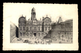 69 - LYON - ANCIEN - GRAVURE - HOTEL DE VILLE - Andere & Zonder Classificatie