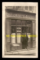 69 - LYON ? - CAFE-BAR DU LIMAS - CARTE PHOTO ORIGINALE - Other & Unclassified