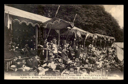 69 - VILLEFRANCHE-SUR-SAONE - CONCOURS DES GYMNASTES CATHOLIQUES 5 ET 6 JUILLET 1913 - MGR PELLET BENIT LA FOULE - Villefranche-sur-Saone