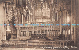 R169210 Beverley Minster. Reredos And Percy Shrine. Friths Series. 1918 - Monde