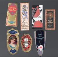 Lot De 7 étiquettes De Parfum    (PPP47502) - Advertising