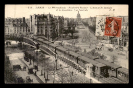 75 - PARIS 15EME - LE METROPOLITAIN BOULEVARD PASTEUR  - AVENUE DE BRETEUIL ET LES INVALIDES - Paris (15)