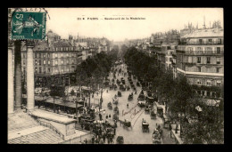 75 - PARIS 1ER - BOULEVARD DE LA MADELEINE - EDITEUR FLEURY N° 215 M - Arrondissement: 01