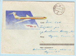 USSR 1963.0413. Liner "IL-62". Used Cover (soldier's Letter) - 1960-69