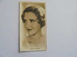 Cinéma Stars N° 58 JEAN ARTHUR Chromo Trading Card Cigarettes Film Star Vedette Célébrité Cinéma Photographie - Other & Unclassified