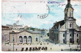 SUISSE BE BERNE BERN HEILIGGEISTKIRCHE BAHNHOF UND UNIVERSITAT - Bern