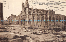 R169278 Dunkerque. Eglise St. Eloi. E. C. Cailteux. Maison Gorlie Succrs. 1950 - World