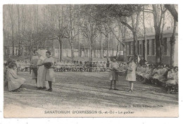 CPA   94  SANATORIUM   D'ORMESSON   (S.-et-O )   Le Gouter Circulée 1931     ( 1980) - Ormesson Sur Marne