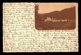 83 - ABBAYE DE MONTRIEUX - CARTE PHOTO ORIGINALE SUR PAPIER GRAVURE - Other & Unclassified