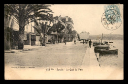 83 - BANDOL - LE QUAI DU PORT - Bandol