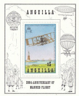 ANGUILLA Block 50,unused - Avions