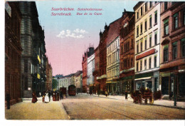 ALLEMAGNE SARRE SAARBRÜCKEN SARREBRUCK BAHNHOFSTRASSE  RUE DE LA GARE - Saarbruecken