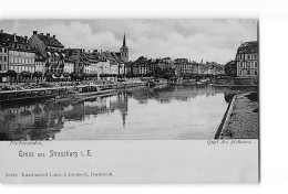 Souvenir De STRASBOURG - Quai Des Pêcheurs - Très Bon état - Straatsburg