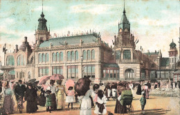 BELGIQUE - Ostende - Le Kursaal - Colorisé - Animé - Carte Postale Ancienne - Oostende