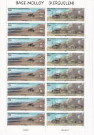 T.A.A.F. N°610/611 - Feuille Entière - Neufs ** Sans Charnière - TB - Unused Stamps