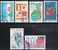 FRANCE : N° 1847-1848-1849-1850-1851-1852 Oblitérés (Régions) - PRIX FIXE - - Used Stamps